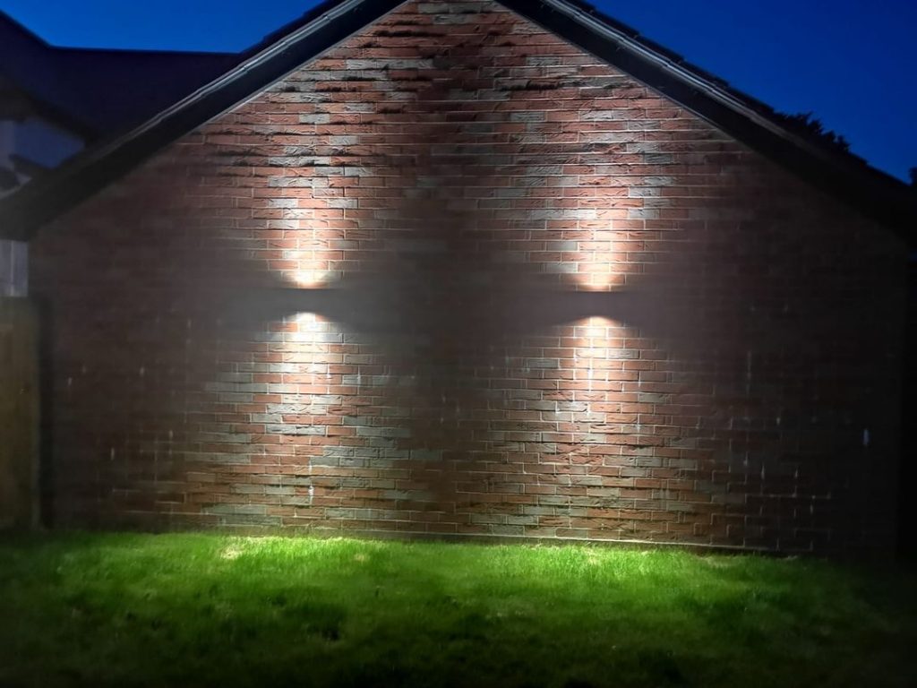 Lighting on outside of house